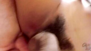 Handcuffed Asian tranny gets ass fucked and ladyboy enjoyed rough anal sex
