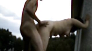 Outdoor Fun with My Hairy Asian Girl