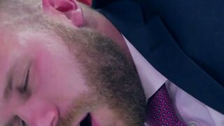 Malek Tobias tight asshole detains detective Damon Hearts long shaft
