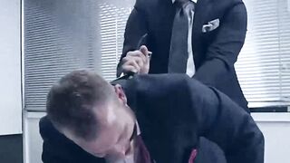 Malek Tobias tight asshole detains detective Damon Hearts long shaft