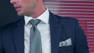Malek Tobias tight asshole detains detective Damon Hearts long shaft