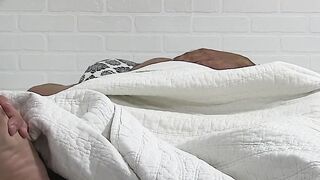 Hunky mature enjoys feet licking and massage from a stranger