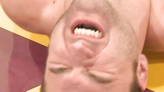 Jessie Colters meaty cock humiliates Abel Archers mouth and asshole