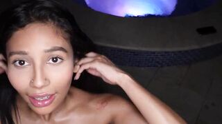 I cant believe i fucked my big juicy tits stepsis