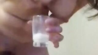 Lactating Tits on Webcam