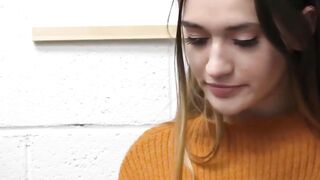 Brunette Sera Ryder sucks stepdad and officers big cocks