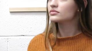 Brunette Sera Ryder sucks stepdad and officers big cocks