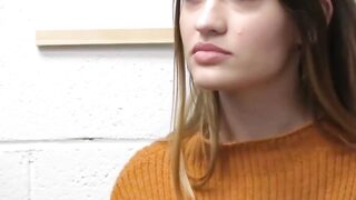 Brunette Sera Ryder sucks stepdad and officers big cocks