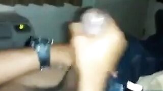Big Black Cocks Jerking Off Together