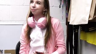 Perky brat gets fucked again for pilfering