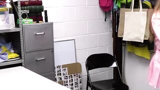 Perky brat gets fucked again for pilfering