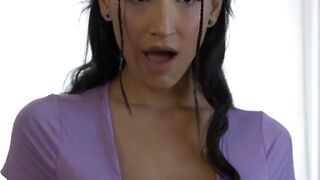 TS Friend Uses My Pussy As A Sex Toy - BDSM Roleplay Scene With Anal Play