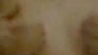 Shaved pussy is caressed