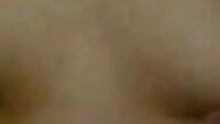 Shaved pussy is caressed