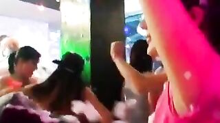Salacious and rowdy group sex