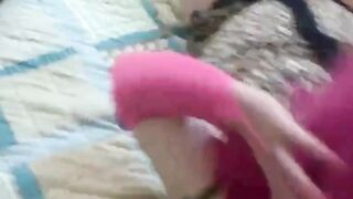 Slutty Crossdresser Sucks Small Cock 2