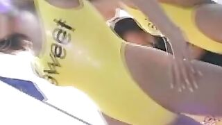 Footjob and toe sucking show