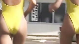 Footjob and toe sucking show