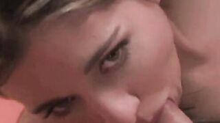 Sexy blonde teen fucked hard