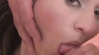 Sexy blonde teen fucked hard