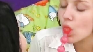 Fucking these tasty snacks