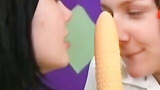 Fucking these tasty snacks