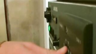 Hottie gives a steamy blowjob