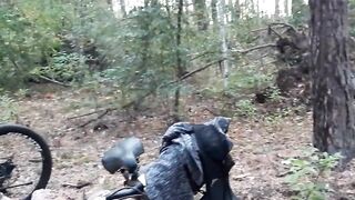 Brunette's Park Ride Ends with Blowjob