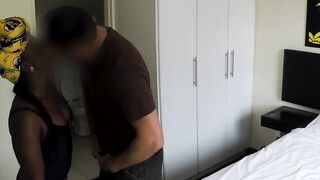 Big ass black teen gets fucked hard and big butt ebony babe got face fucked