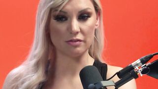 Beautiful big tits blonde MILF pornstar Kenzie Taylor satisfied herself