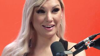 Beautiful big tits blonde MILF pornstar Kenzie Taylor satisfied herself