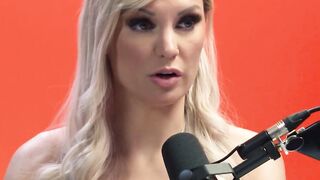 Beautiful big tits blonde MILF pornstar Kenzie Taylor satisfied herself
