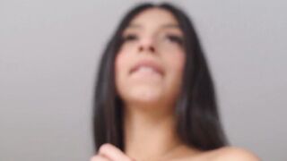 Big ass Latina Catalina hot dancing and giving a perfect blowjob to friend