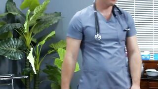 Caught horny nurses having sex in my room