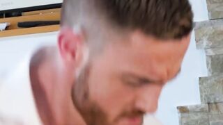 Logan Moore gives free cock service to his hot butler JP Dubois