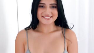 Sweet chick Ophelia Purr takes a ride on stepdaddys monster cock