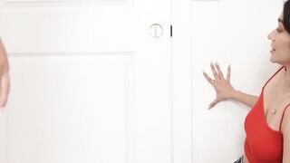 Rissa May and I used our big boobs to make her stepbrother hard