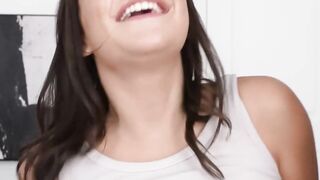 Rissa May and I used our big boobs to make her stepbrother hard