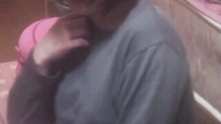 Hairy pussy Japanese babe is filmed by a kinky voyeur