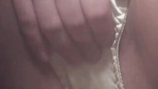 Hairy pussy Japanese babe is filmed by a kinky voyeur