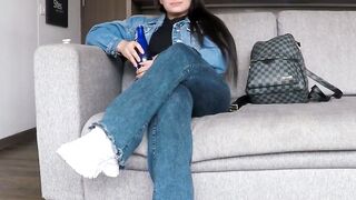 Big ass Latina Natasha Nunez rough sex at the casting with big dick friend