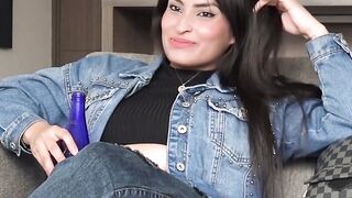 Big ass Latina Natasha Nunez rough sex at the casting with big dick friend