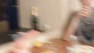 Pretty girlie gets banged hard