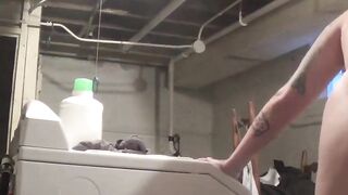 Doing Laundry Naked, But My Neighbors Can Hear Me!