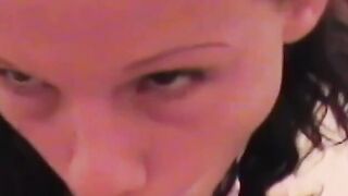 Teen surrenders three fuckholes