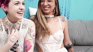 QueerCrush interview with Lady Lazarus and Nina Nova