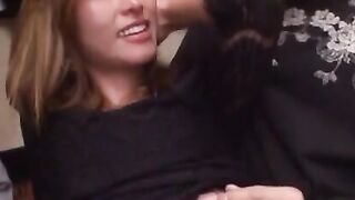 Japanese sucks cock and fucks