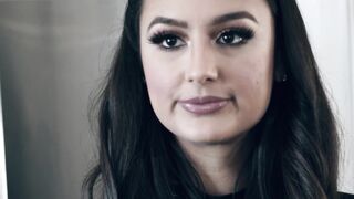 Big tits skinny Latina beauty silences a colleague by riding him