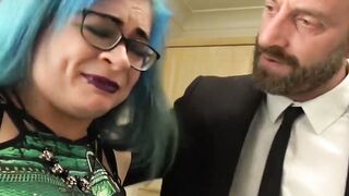 Caitlin Minx struggles as daddy Pascal White plows her hard