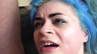 Caitlin Minx struggles as daddy Pascal White plows her hard